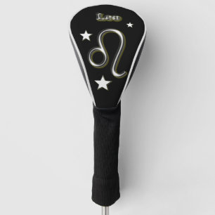 Leo symbol golf head cover