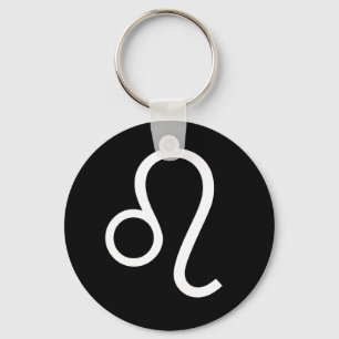 Leo Symbol Key Ring