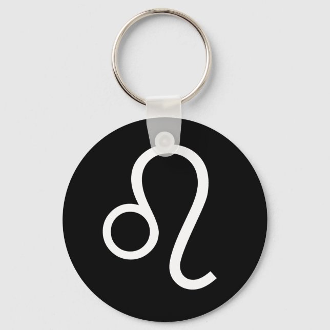 Leo Symbol Key Ring (Front)