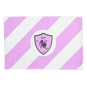 Leo symbol pillowcase