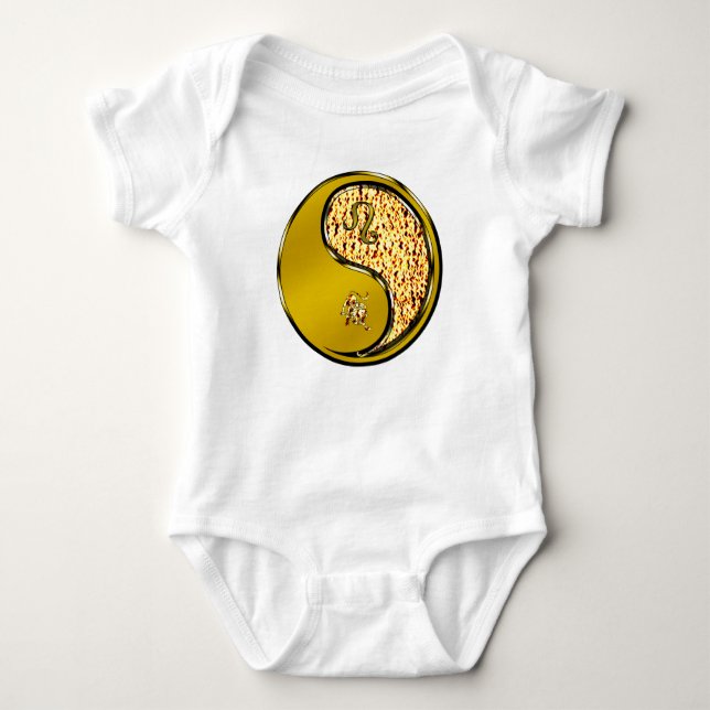 Leo the Lion Baby Bodysuit (Front)