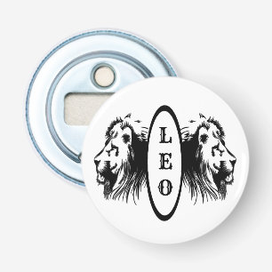Leo the Lion Bookended Zodiac Bottle Opener