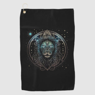 Leo the Lion Golf Towel