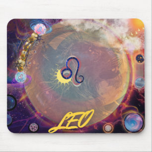 Leo the Lion Horoscope mousepad