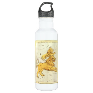 Leo the Lion Vintage Constellation Urania's Mirror 710 Ml Water Bottle