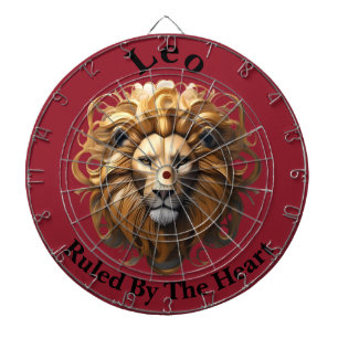 Leo The Lion: Zodiac's Fiery Birth Sign Dartboard