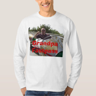 Leo the Race Car Man, Grandpa Fastpass T-Shirt