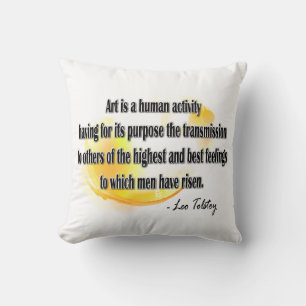 Leo Tolstoy Cushion