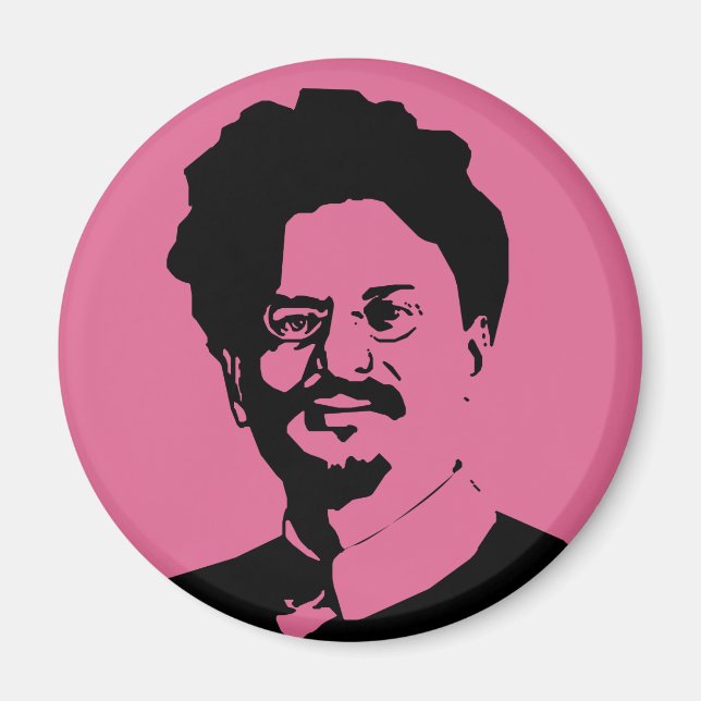 Leo Trotsky Magnet (Front)