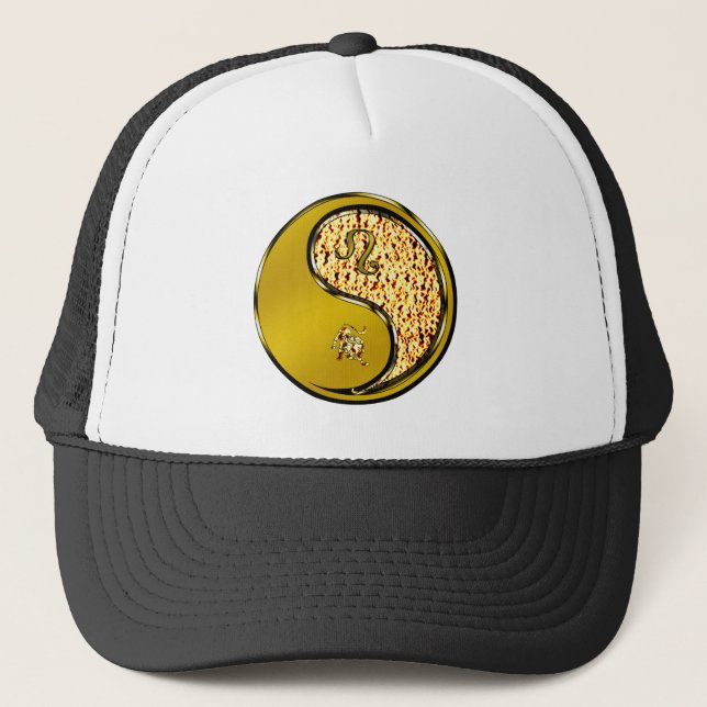 Leo Trucker Hat (Front)