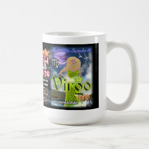 Leo Virgo Cusp, Large 15 Oz  Astrology Mug