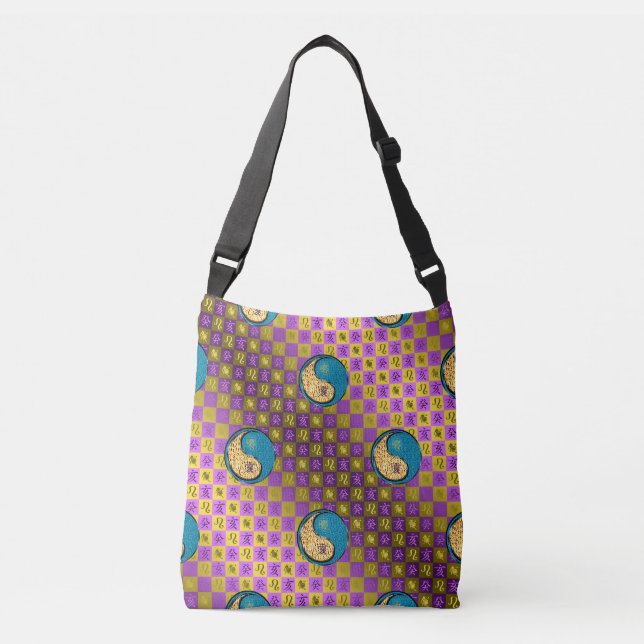 Leo & Water Boar Crossbody Bag (Front)