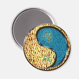 Leo & Water Dog Magnet