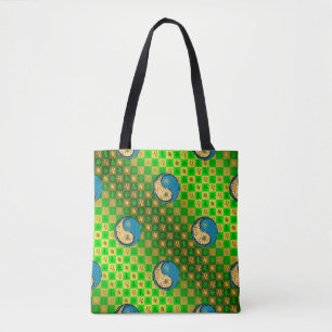 Leo & Water Goat Tote Bag