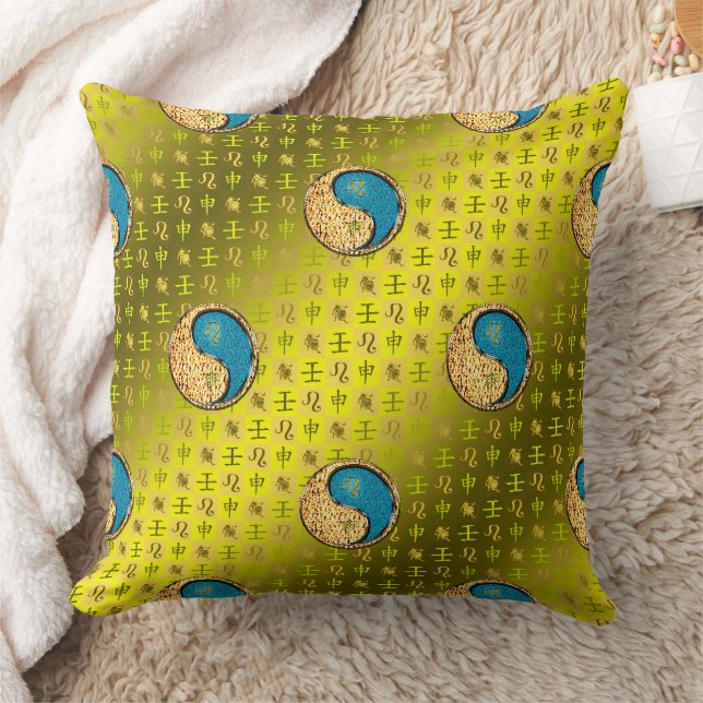 Leo & Water Monkey Cushion (Blanket)