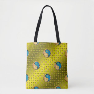 Leo & Water Monkey Tote Bag