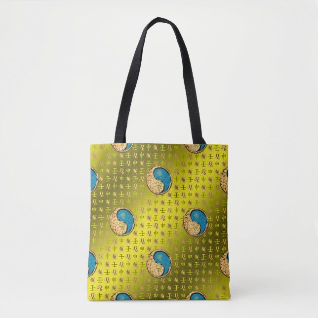 Leo & Water Monkey Tote Bag (Front)