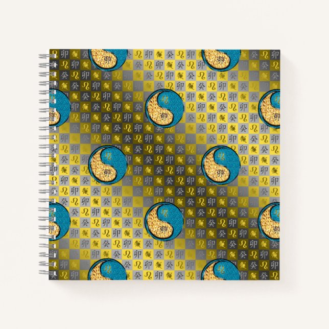 Leo & Water Rabbit Notebook (Front)
