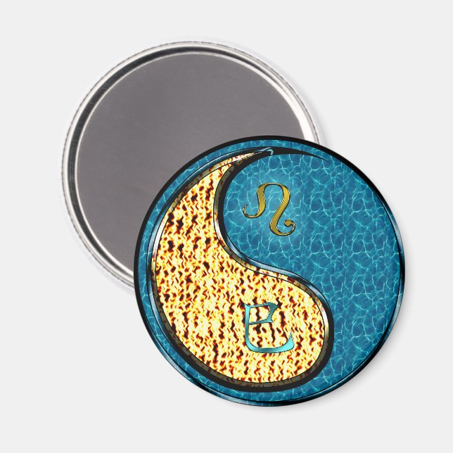 Leo & Water Snake Magnet (Front/Back)