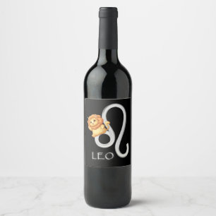 Leo Wine Label