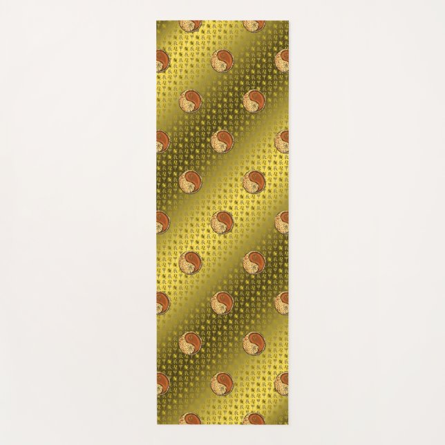 Leo & Wood Monkey Yoga Mat (Front)