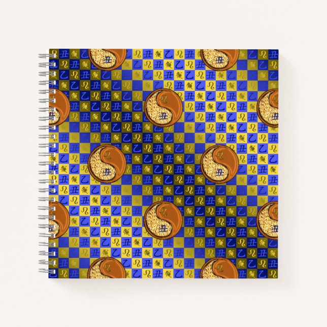 Leo & Wood Ox Notebook (Front)