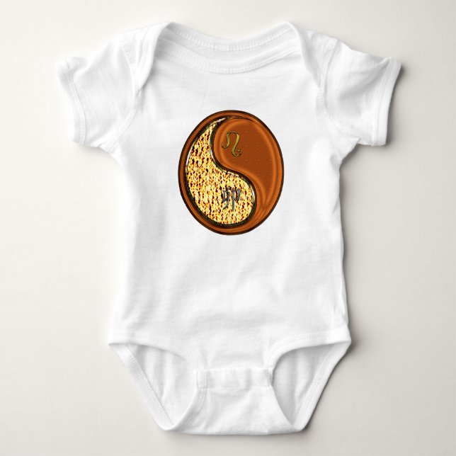 Leo & Wood Rabbit Baby Bodysuit (Front)