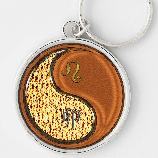 Leo & Wood Rabbit Key Ring (Front)