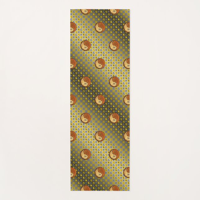 Leo & Wood Rabbit Yoga Mat (Front)