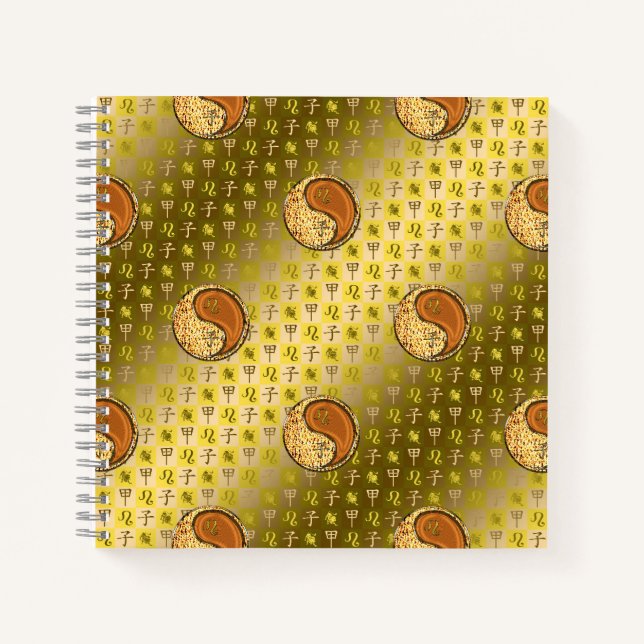 Leo & Wood Rat Notebook (Front)