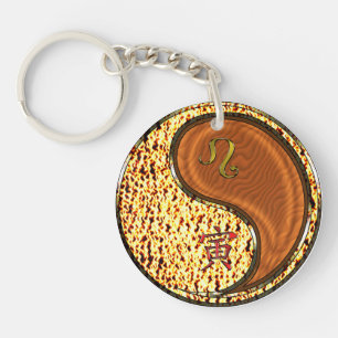 Leo & Wood Tiger Key Ring