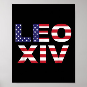 Leo Xiv American Pope Papal Election Celebration  Poster