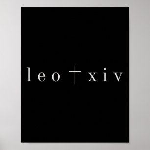 Leo Xiv New Pope First American Pope Poster