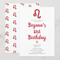 LEO Zodiac Astrology July August Birthday Party 