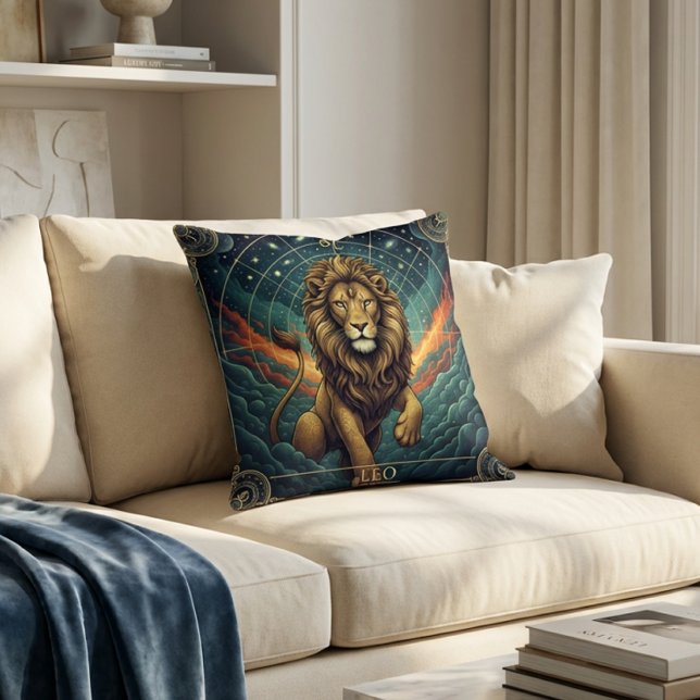 Leo Zodiac Celestial Cushion (Creator Uploaded)