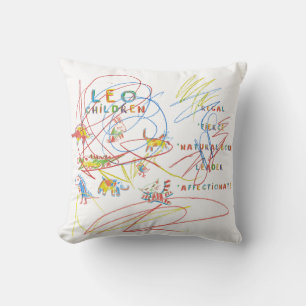 Leo Zodiac Children's Astrology Pillow