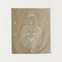 Leo zodiac horoscope star sign gradient