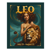 Leo Zodiac July August Birthday Lion