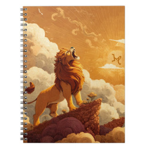 Leo Zodiac Notebook
