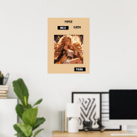 Leo Zodiac Poster Personalized Astrology Gift