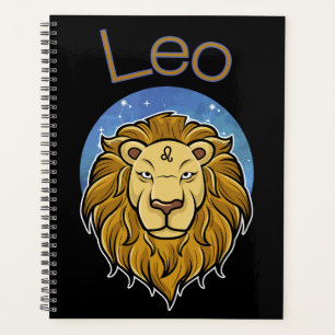 Leo Zodiac Sign Calendar Planner