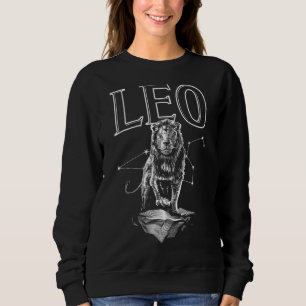 Leo Zodiac Sign Constellation Astrology Horoscope Sweatshirt