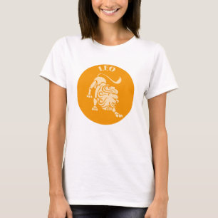 Leo, Zodiac Sign, Horoscope, Astrology T-Shirt