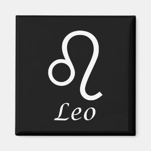 ‘Leo’ Zodiac Sign Magnet