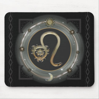 Leo Zodiac Sign Mouse Pad