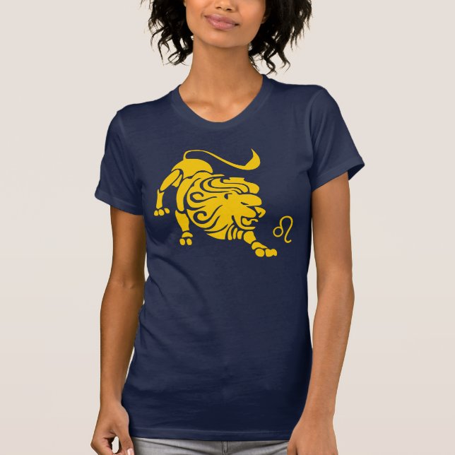 Leo zodiac t-shirt (Front)