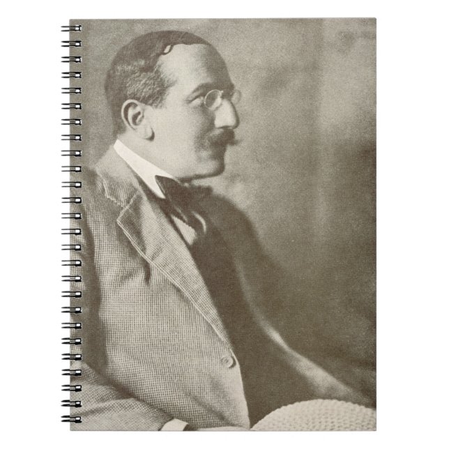 Leon Bakst (1866-1924), Russian painter, portrait Notebook (Front)