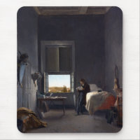 Léon Cogniet The Artist in His Room at the Villa