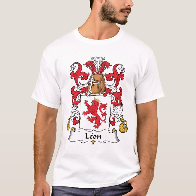 Leon Family Crest T-Shirt (Front)