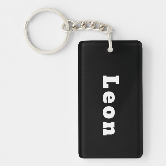 Leon Key Ring (Front)